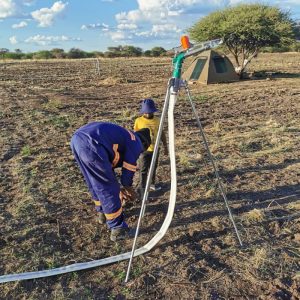 Shangda PY rain gun sprinkler used on the farmland