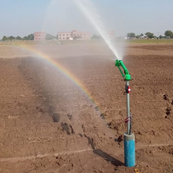 SD1414 irrigation rain gun sprinkler on the farmland