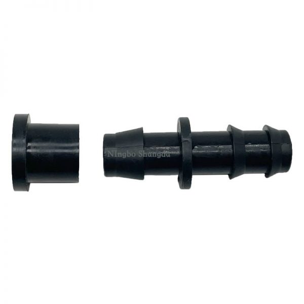 SD2008A big size barb bypass connector for drip pipe