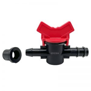 SD2304 plastic drip mini valve with rubber ring