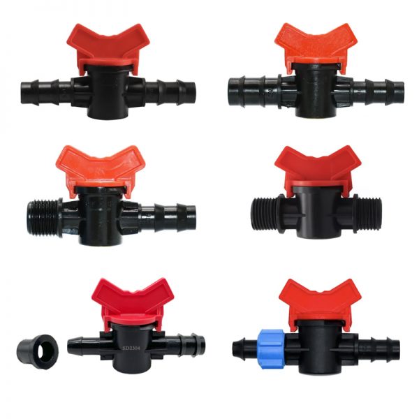 Drip pipe irrigation plastic mini valve